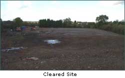Cleared Site